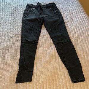 Express Black Zippered Pants